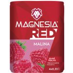 Magnesia Red ochucená minerální voda Malina 4 x 0,33 l – Zbozi.Blesk.cz
