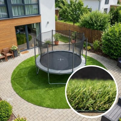 Europe Grass Botanic kruh zelená průměr 150 x 150 cm – Hledejceny.cz