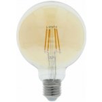 Tesla LED žárovka GLOBE G95 VINTAGE, E27, 4,2W, 230V, 380lm, 2400K, 360st, zlatá – Zboží Živě