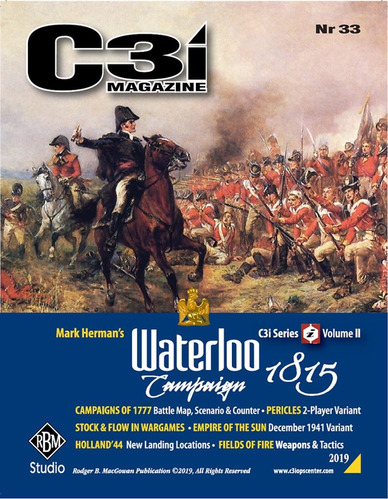 GMT C3i no. 33 Waterloo Campaign 1815