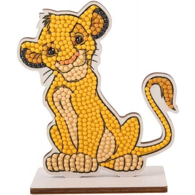 CRYSTAL ART Diamantové malování Lví král: Simba – Sleviste.cz