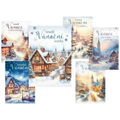 MFP Vánoční pohlednice 177 C - 1240879 – Zboží Dáma