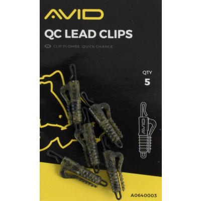 Avid Carp Závěsky na Zátěže Outline QC Lead Clips 5 ks – Zboží Dáma