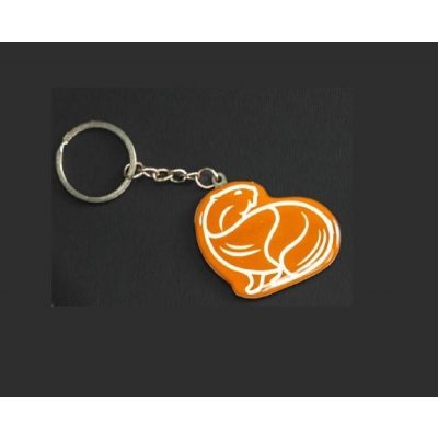 BeaverCraft klíčenka Branded Brown Keychain Beaver – Zboží Mobilmania