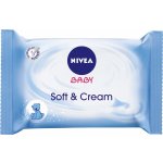 Nivea Baby Soft & Cream vlhčené ubrousky 20 ks – Hledejceny.cz