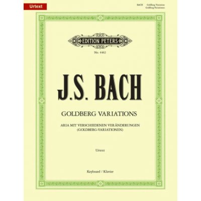 GOLDBERG VARIATIONS BWV 988 – Hledejceny.cz