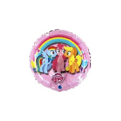 GRABO My Little Pony kruh 18" 46cm fóliový balónek nafukovací – Zboží Mobilmania