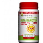 Bio Pharma Beta Karoten 6 mg 130 kapslí + Pantenol 10 mg + PABA 10 mg – Hledejceny.cz