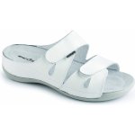 Medistyle pantofle ELEN zdravotní obuv dámská 3E-V11 vhodná pro vysoký nárt bílá – Zboží Mobilmania