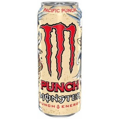 Monster Energy Sycený Energetický Nápoj Pacific Punch 500 ml – Sleviste.cz