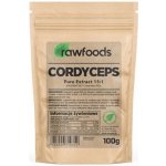 RawFoods Kordyceps extrakt 15:1 50% polysacharidů 100 g – Hledejceny.cz