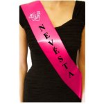 Šerpa pro nevěstu s potiskem - tmavě růžová, fuchsiová – Zboží Dáma