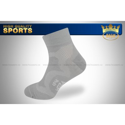 Hoza Kotníkové funkční ponožky H3015 šedá