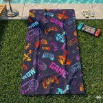 Carbotex plážová osuška Never Ending Game 70 x 140 cm – Sleviste.cz