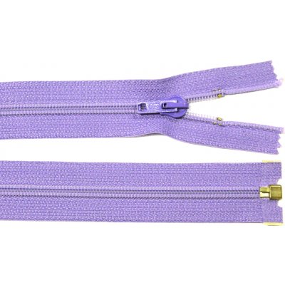 Spirálový zip no.5 rozepínací 70cm - více barev color: 567 světle fialová – Hledejceny.cz