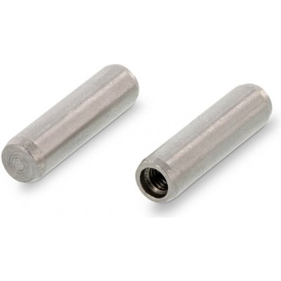 INOX ISO 8733 válcový kolík s vnitřním závitem, nerez A2 Varianta: ISO 8733 válcový kolík s vnitřním závitem, nerez A2 6X14 – Hledejceny.cz