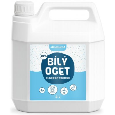 Allnature Bílý ocet 10% 3000 ml – Sleviste.cz