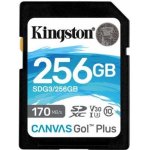 Kingston SDXC 256GB Canvas Go Plus SDG4/256GB – Zboží Živě Kingston SDXC 256GB Canvas Go Plus SDG4/256GB – Zboží Živě