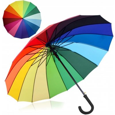 Pronett XJ3900 skladací deštník duhový – Zboží Dáma