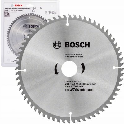 Pilový kotouč Bosch 210x30 mm 64z na hliník – Zboží Dáma