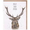Přání Wrendale Designs Přání Wrendale Designs "Best Dad Ever" - Pro tatínka