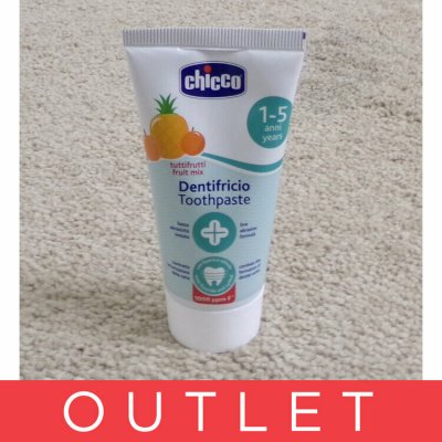 Chicco Pasta na Zuby s fluorem ovocná 50 ml – Hledejceny.cz