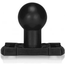 Oxballs Trainer Plug C černý, silikonový anální kolík 7,6 x 4,8 cm