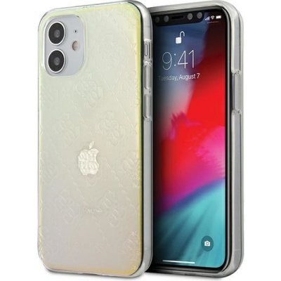 Pouzdro Guess iPhone 12 mini 4G 3D Pattern Collection iridescent – Zboží Mobilmania