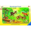 Puzzle Ravensburger Mláďata v lese 15 dílků