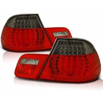 ZADNÍ SVĚTLA, LAMPY LED BMW E46, 1999-2003, CABRIO, KOUŘOVÉ, ČERVENÉ – Hledejceny.cz