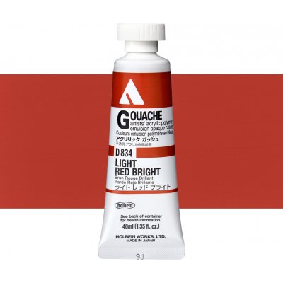Holbein akrylová kvašová barva light red bright 40 ml – Hledejceny.cz