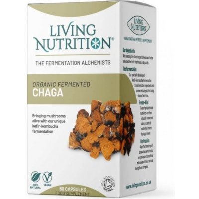 Living Nutrition Fermentovaná čaga 60 kapslí – Hledejceny.cz