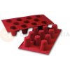 Pečicí forma Martellato Forma na zákusky a dezerty 45x48 mm 11 ks SF020 Silicone Moulds