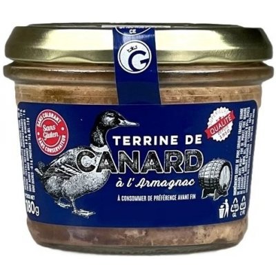 Gourmet Partners Kachní terina s Armagnacem 180 g – Zbozi.Blesk.cz