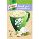 Knorr Cup a Soup Francouzská česneková instantní polévka s krutony 18g