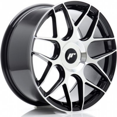 Japan Racing Jr18 7,5x18 5x114,3 ET40 black machined – Hledejceny.cz