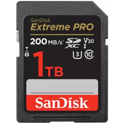 Sandisk Extreme PRO SDXC 1TB V30 UHS-I SDSDXXD-1T00-GN4IN – Zbozi.Blesk.cz