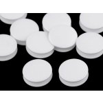 Knoflík velikost 28" cíchový dvojitý, střední, bílá – Hledejceny.cz