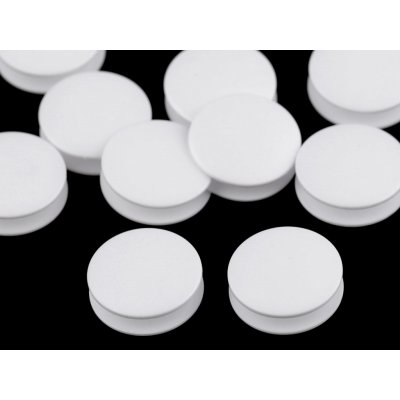 Knoflík velikost 28" cíchový dvojitý, střední, bílá – Hledejceny.cz