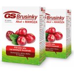 GS Brusinky Akut + manosa 2×20 tablet – Zbozi.Blesk.cz