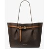 Kabelka Michael Kors Emilia large shopper kabelka logo brown