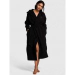 Victoria's Secret dámský župan Cozy Chenille černý – Zboží Mobilmania