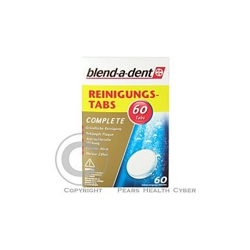 Blend-a-dent čistící tablety complete 60 tablet