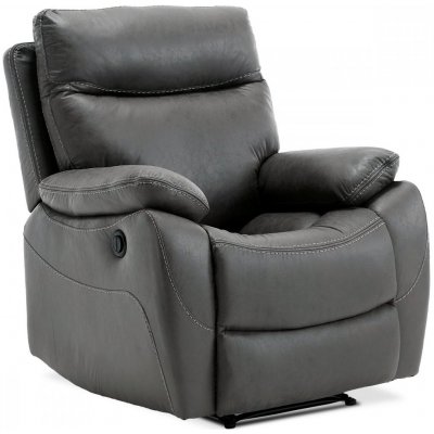 Autronic Christof s elektrickým polohováním látka šedá – Zbozi.Blesk.cz