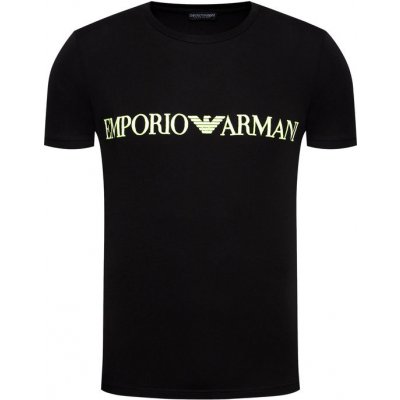 Emporio Armani pánské tričko 111035 1P516 00020 černá – Zboží Mobilmania