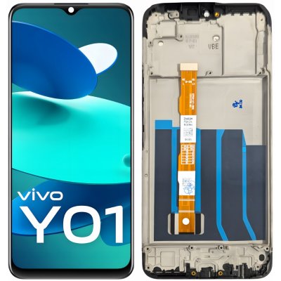 LCD Displej + Dotykové sklo + Rám Vivo Y01 – Zboží Živě
