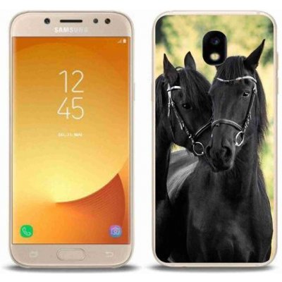 Pouzdro mmCase Gelové Samsung Galaxy J5 2017 - dva černí koně – Zbozi.Blesk.cz