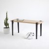 Lavice do předsíně Hanah Home Bench Khalkeus černá