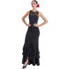 Dámské taneční sukně a dresy Sukně Happy Dance EF339 černá