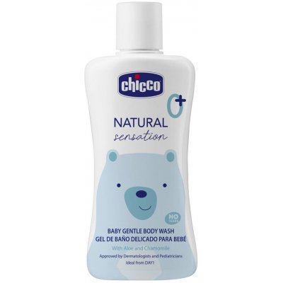 CHICCO Šampon tělový Natural Sensation s aloe a heřmánkem 200 ml, 0m+ – Zboží Dáma